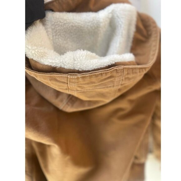 Awesome! Beth Dutton Inspired CARHARTT WILDWOOD JACKET Sherpa lined XS - Picture 12 of 16